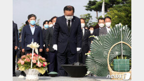 ‘노무현 꿈, 조국 고초’ 언급한 김부겸…친문 표심에 호소