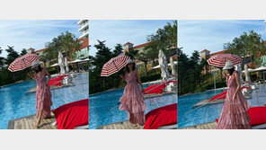 “나이를 거꾸로”…깊은 브이넥 원피스 입은 황신혜 ‘화려한 휴가’