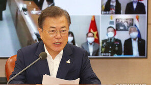 文, 재외동포 화상간담회서 “한일관계 발전 위해 많은 노력 하고 있어”