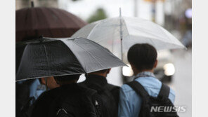일요일 전국 곳곳 장맛비…낮 최고기온 30도 안팎