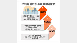 6월 부동산 규제가 부른 주택 매매 돌풍