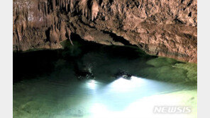 ‘수중구간만 335m’ 단양군 영천동굴…국내 최장 수중동굴로 밝혀져