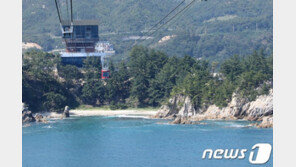 삼척 해상 케이블카 갑자기 멈춰…11명 경상 병원 이송