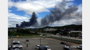 고양 폐차장 불 사흘째 진화 중, 근로자 2명 입건
