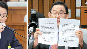 통합당 “北에 5억 아닌 30억달러 제공 의혹”… 박지원 “조작이다”