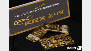 숨고르는 금 값…8일만에 하락 1g당 7만8230원 마감