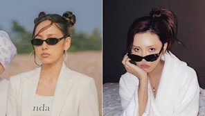 [원픽! 오늘 뭐 입지?] 레트로풍 ‘사이파이 선글라스’…이효리·화사처럼 섹시하게∼