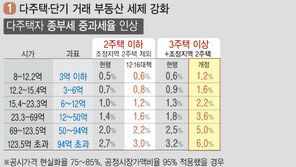 일시적 2주택 1~3년내 정리해야…취득세 중과 구체기준 공개