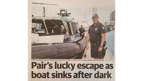 보트 전복 사고 당한 부부, 바다에서 갤럭시 S10로 ‘SOS’ 극적 구조