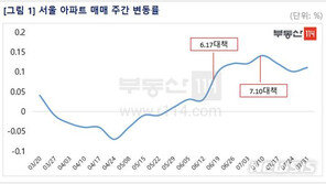 서울 아파트값 10주 연속 상승…‘노도강·금관구’ 주도