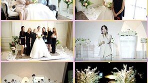 혜림♥신민철, 결혼식 영상 공개…‘핫펠트·미르메 축가’