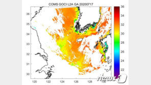 중국발 저염분수 제주 연안 유입 예상 ‘비상’…어패류 ‘폐사’우려