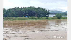 충북 274㎜ 폭우…철길·도로 끊기고 하천·저수지 범람위기