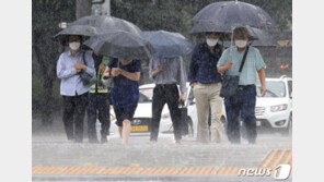 중부지방 시간당 최대 50㎜ 비…오후부터 다시 거세져