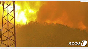 美 LA동쪽에서 대형 산불…2580여가구 주민 7800명 대피