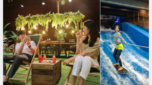 힐링카페부터 서핑까지…백캉스·아캉스 어때요