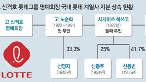 롯데지주 지분 11.75%→13.04%… 신동빈 ‘1인 체제’ 지배력 굳혀
