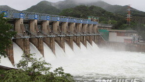 북한강 상류 강한 비…‘춘천댐’ 초당 5595t 방류