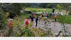 ‘물폭탄’에 818명 터전 잃어…시설물 피해 3410건 중 2.1% 복구