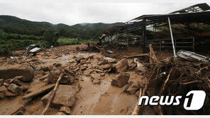 지난 주말 폭우로 154곳서 산사태…2명 사망, 1명 부상