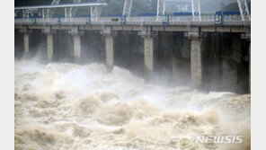 팔당댐 방류량, 초당 1만5000톤↑…“탄력 조정”