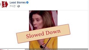 또 ‘술 취한 펠로시’ 조작 영상…페이스북, 삭제 안 해