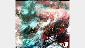 태풍 ‘하구핏’ 수증기 폭탄 밀어내면서 밤사이 소멸