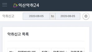 “냄새 나서 못살겠다”…익산 연일 악취로 주민고통