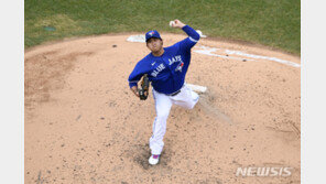 토론토 류현진, 6일 애틀랜타전에서 첫 승 도전