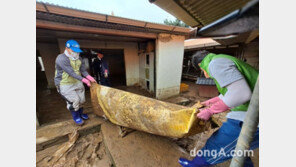 농협안성교육원, 집중호우 피해농가 긴급 복구 지원