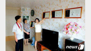 북한에 등장한 ‘원형’ 아파트…‘구름 위 태양’ 상징