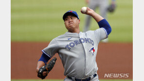 류현진, 직구 143㎞→144.8㎞ 상승→체인지업 위력 배가