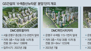 GS건설, 수색증산뉴타운 3개단지 동시분양