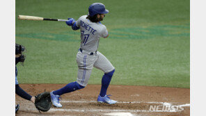 토론토, 비셋 시즌 첫 홈런에도 애틀랜타에 끝내기 패배