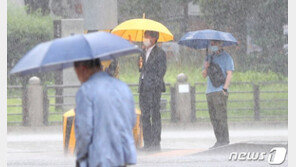 부산 ‘호우주의보’…시간당 30mm 이상 쏟아지는 곳도