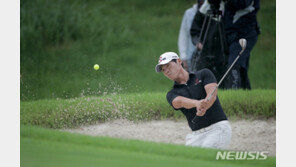 박정민 “편안하게 플레이할 것” KPGA선수권 3R 선두