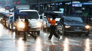 [속보]태풍 ‘장미’ 오후 5시경 울산서 소멸…중부지방 호우 주의