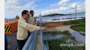 김인식 농어촌公 사장, 전남 집중호우 피해지역 현장방문