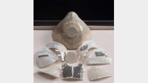 다이아 3600개 박힌 마스크