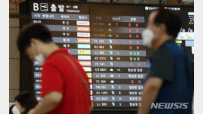 태풍 ‘장미’, 항공기 115편 세웠다…김포공항 40편 최다