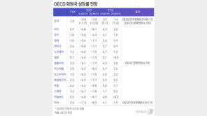 靑 “코로나에 확장재정 펼쳤더니…OECD ‘韓 성장률 1위’로 평가”