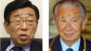 ‘태권도 세계화’ 김운용-사마란치, 세계연맹 명예의 전당 첫 헌액자로