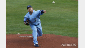 류현진, 6이닝 1실점 승리투수 요건…토론토 비셋, 역전 3점포 폭발