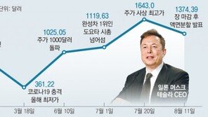 테슬라 주식 1주→5주로 쪼개… 개미들 사기 쉬워진다