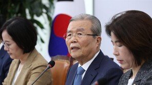 김종인 “박근혜 사면, 당이 얘기하는 건 부적절…대통령 판단”