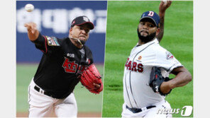 155㎞ 데스파이네, 157㎞ 알칸타라에 ‘얄궂은 맞대결’서 판정승