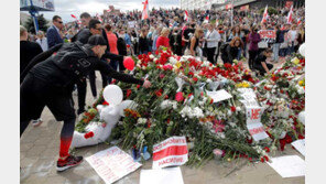 벨라루스 시위 희생자 추모