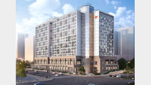 신분당선 광교중앙역까지 걸어서 5분