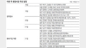 [부동산 캘린더]서울 은평-부산 연제 등 17곳서 1만1091채 분양