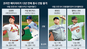 18일은 김광현 나오고 류현진도 보고